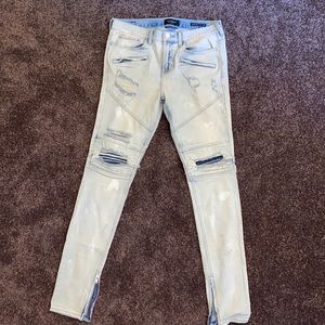 Pacsun Stacked Skinny Jeans